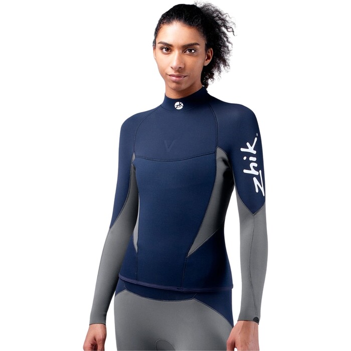 2023 Zhik Womens Superwarm V Neoprene Top NAVY DTP1120W